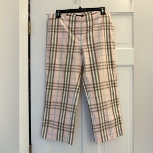 Burberry London Plaid Women’s Pants